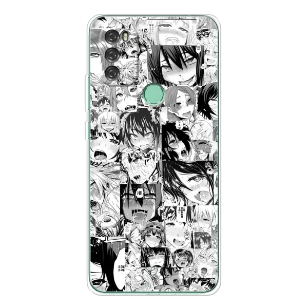 Чохол з принтом «Ahegao manga» для Blackview A70