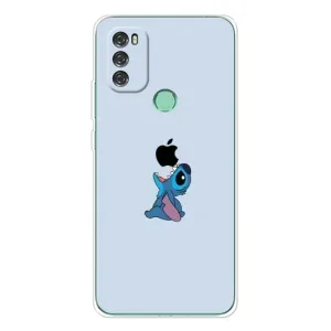 Чохол з принтом Стіч на Blackview A70 (Stitch apple)