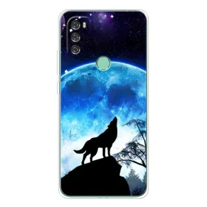 Защитные чехлы для Блэквью А70 (AlphaPrint) (ХИТ продаж) ВОЛК (Волк на луну)