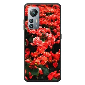 Чохли з квітами для Blackview A85 (VPrint) (Квіти червоні)