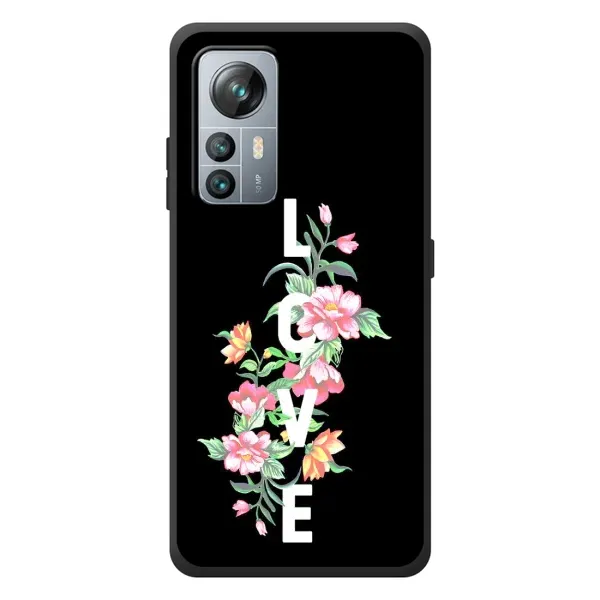 Чохол з принтом «Квіти LOVE» для Blackview A85