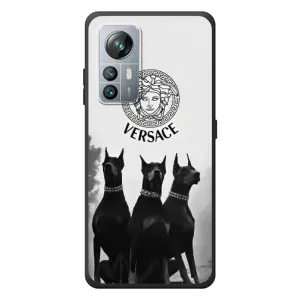 Чохли VERSACE для Чорнов'ю А85 (PREMIUMPrint) (Доберман Версаче)