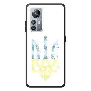 Чохли для Blackview A85 Укр. Символіка (AlphaPrint) (Герб з букв)