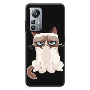 Чохол з принтом для Blackview A85 (AlphaPrint) Модні коти (Сумний кіт)