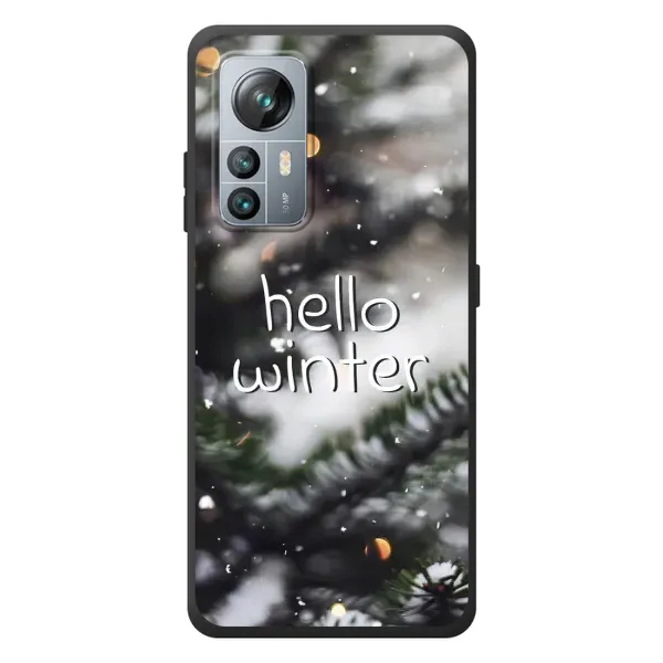 Чехол с принтом «Hello winter» для Blackview A85