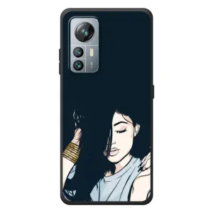 Чохол з друком для Blackview A85 - (Мода) (AlphaPrint) (Гарна дівчина)