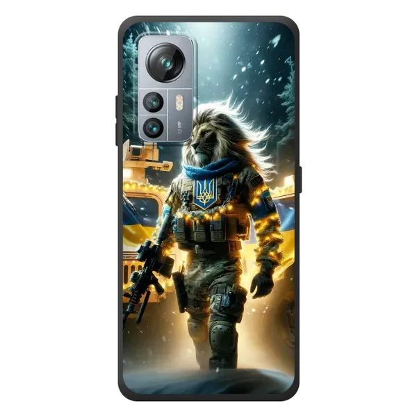 Чохол з принтом «ЛЕВ ЗСУ» для Blackview A85