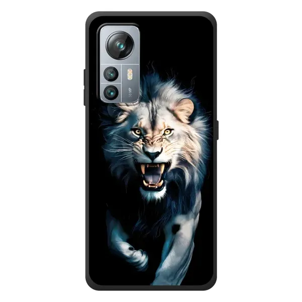 Чохол з принтом «Лев у темряві» для Blackview A85