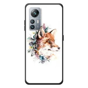 Чохли з картинкою Лисичка для Blackview A85 (VPrint) (Лиса в квітах)
