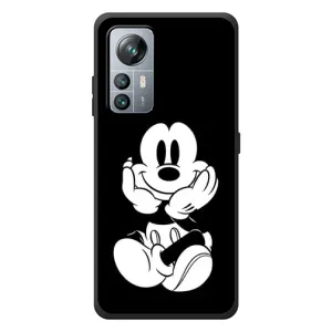 Міккі Маус чохол для Blackview A85 (AlphaPrint - Мультяшні) (Маус на чорному)