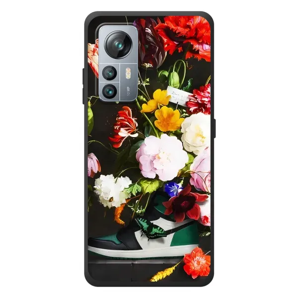Чохол з принтом «Nike цветы» для Blackview A85
