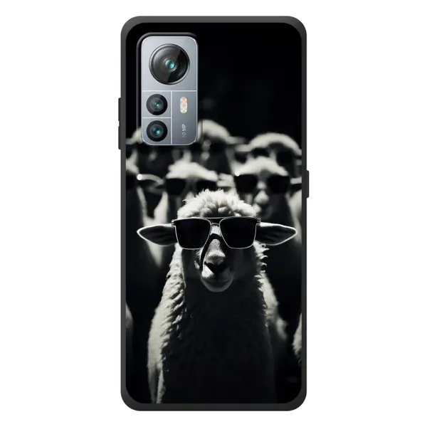 Чохол з принтом «Овечка в окулярах» для Blackview A85
