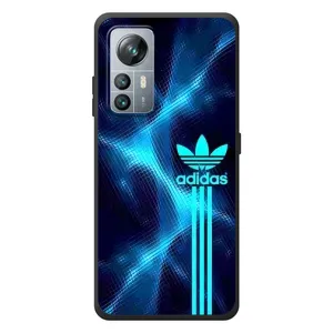 Чохли Адидас для Blackview A85 (AlphaPrint) (Синій Адідас)