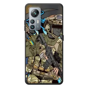 Чехлы с картинкой ЗСУ для Blackview A85 (AlphaPrint) (Воїн ЗСУ)