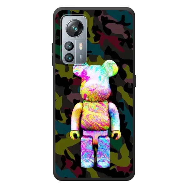 Чохол з принтом «Яскравий Bearbrick» для Blackview A85
