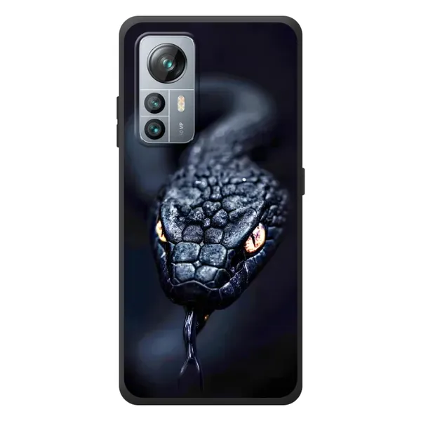 Чохол з принтом «Чорна змія» для Blackview A85