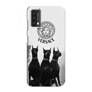 Чехлы VERSACE для блеквью А90 (PREMIUMPrint) (Доберман Версаче)