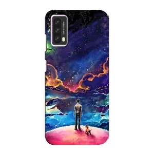 Космічні Чохли для Блеквью А90 (VPrint) (Вид Галактики)