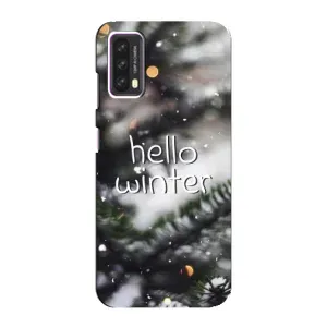Новогодние, Праздничные Чехлы для Blackview A90 - 2024 год (Hello winter)