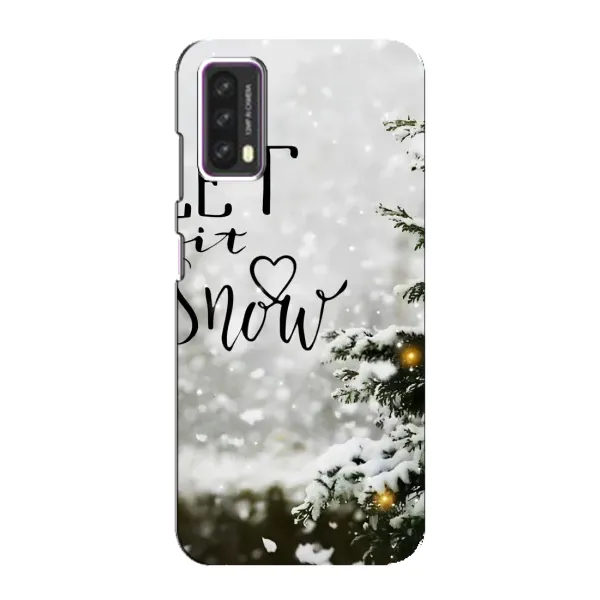 Чехол с принтом «Let it snow» для Blackview A90