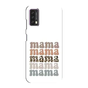Чехлы для мамы на Blackview A90 (Текстовый коллаж мама)