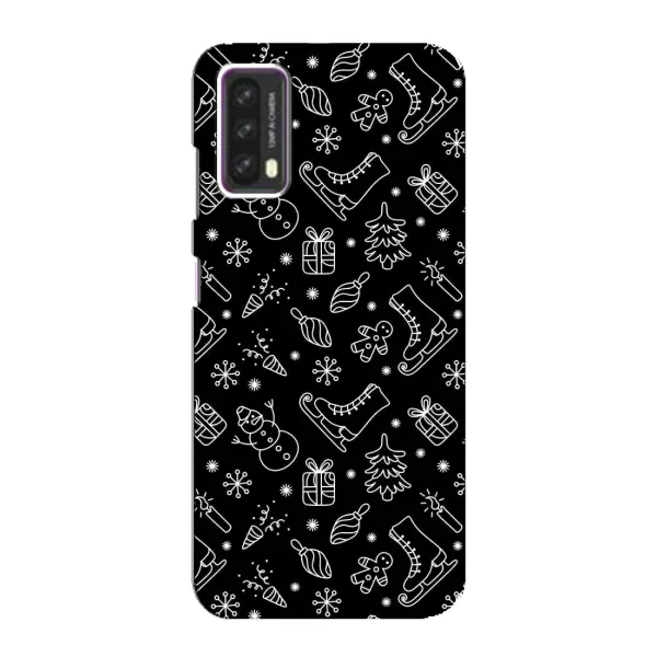 Чехол с принтом «Новогодний фон» для Blackview A90