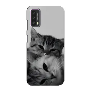 Чехол с рисунком кот на Blackview A90 (Пара котов)