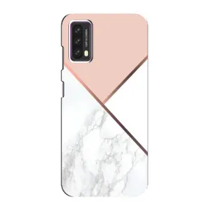 Мраморный чехол на Blackview A90 (VPrint) (Тройной мрамор)
