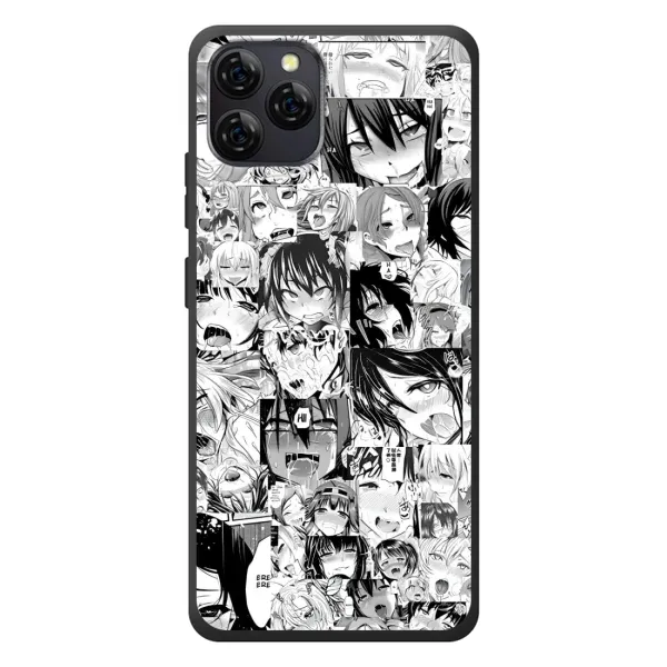 Чехол с принтом «Ahegao manga» для Blackview A95
