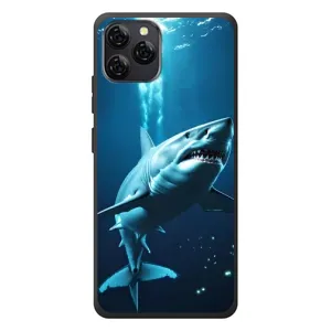 Чехол с картинкой «Хищники» для Blackview A95 (Акула под водой)
