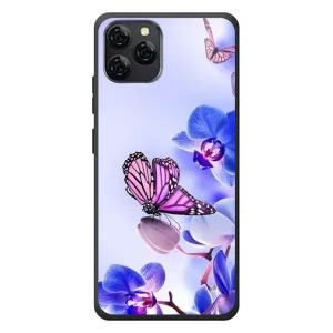 Чохли з квітами для Blackview A95 (VPrint) (Метелик на квітах)