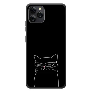 Чохол з малюнком кіт на Blackview A95 (Байдужий кіт)