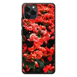 Чохли з квітами для Blackview A95 (VPrint) (Квіти червоні)