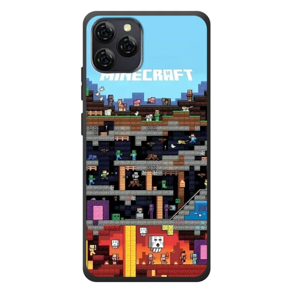 Чехол с принтом «фон Minecraft» для Blackview A95