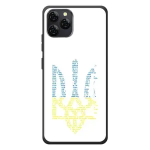 Чохли для Blackview A95 Укр. Символіка (AlphaPrint) (Герб з букв)