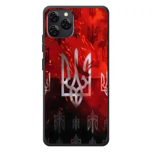 Украинские Чехлы для Blackview A95 с картинкой УПА (AlphaPrint) (ГЕРБ УПА)