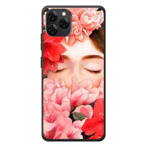 Чехлы (ART) Цветы на Blackview A95 (VPrint) (Очі в квітах)