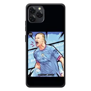 Чехлы с футболистом Ерлинг Холанд для Blackview A95 (AlphaPrint) (гол Эрлинг Холланд)