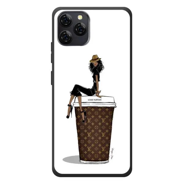 Чохол з принтом «кава LOUIS VUITTON» для Blackview A95