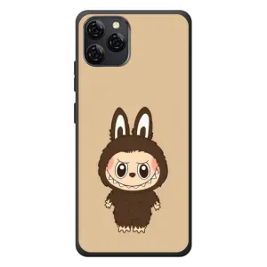 Чохол з Лабубу на Blackview A95 (Bored Ape в червоному)