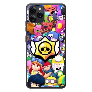Чехол для Blackview A95 Бравл Старс (VPrint) (Лого Brawl Stars)