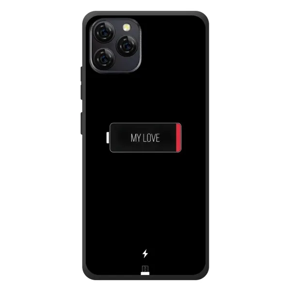 Чехол с принтом «Love battery» для Blackview A95