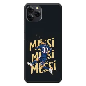 Чехлы для Blackview A95 (Leo чемпион) (AlphaPrint) (Messi ПСЖ)