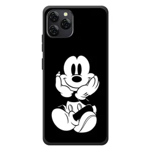 Міккі Маус чохол для Blackview A95 (AlphaPrint - Мультяшні) (Маус на чорному)