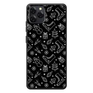 Новорічні, Святкові Чохли для Blackview A95 - 2024 год (Новорічний фон)