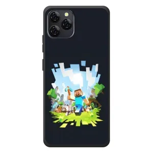 Чохол Майнкрафт на Blackview A95 (AlphaPrint) Minecraft (персонажі Minecraft)