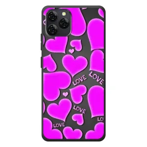 Чехлы для любимой на Чорвʼю  А95 (VPrint) (Pink hearts)