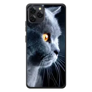 Чохли з Котиками для Blackview A95 (VPrint) (Сірий Кіт)