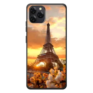 Чехол Эйфелева Башня для Blackview A95 - (AlphaPrint) (Солнечная башня)