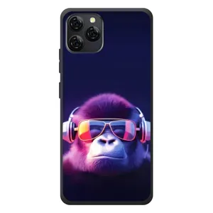 Чехол с Обезьянами Blackview A95 - (AlphaPrint) (Стильная обезьяна)